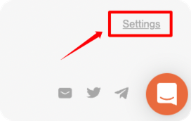 Setting button